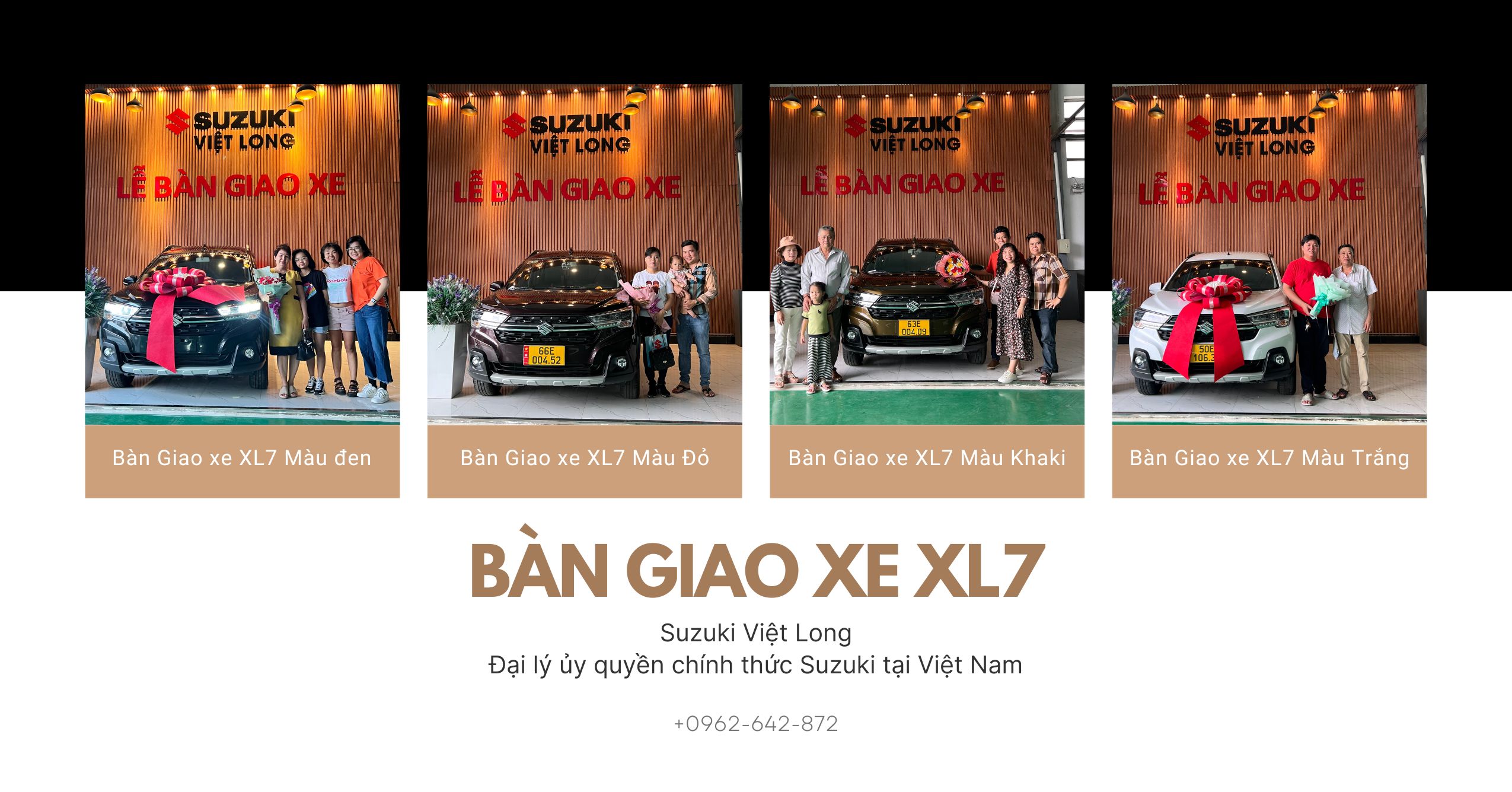 bàn giao xe XL7 tại Suzuki Việt Long