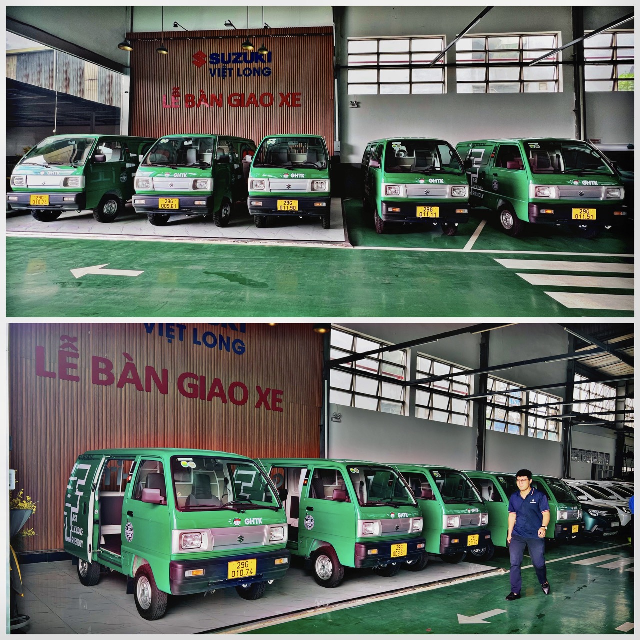 Bàn giao xe Suzuki Blind Van cho Giao Hàng Tiết Kiệm